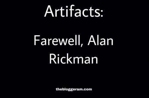 Farewell, Alan Rickman - bloggeram
