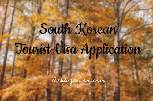 South Korean Tourist Visa Application