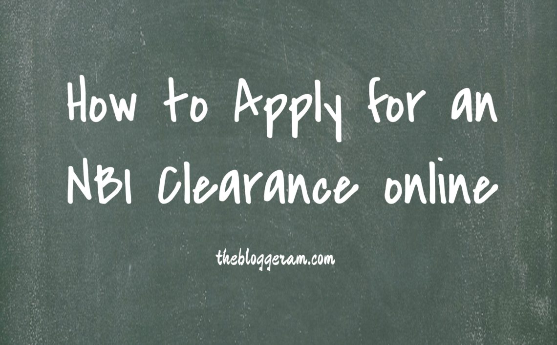 NBI Clearance Online Application 2021